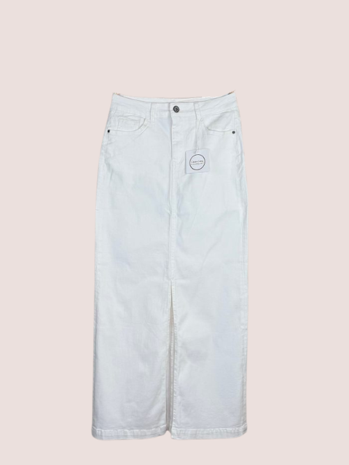 Medy Long Denim Skirt